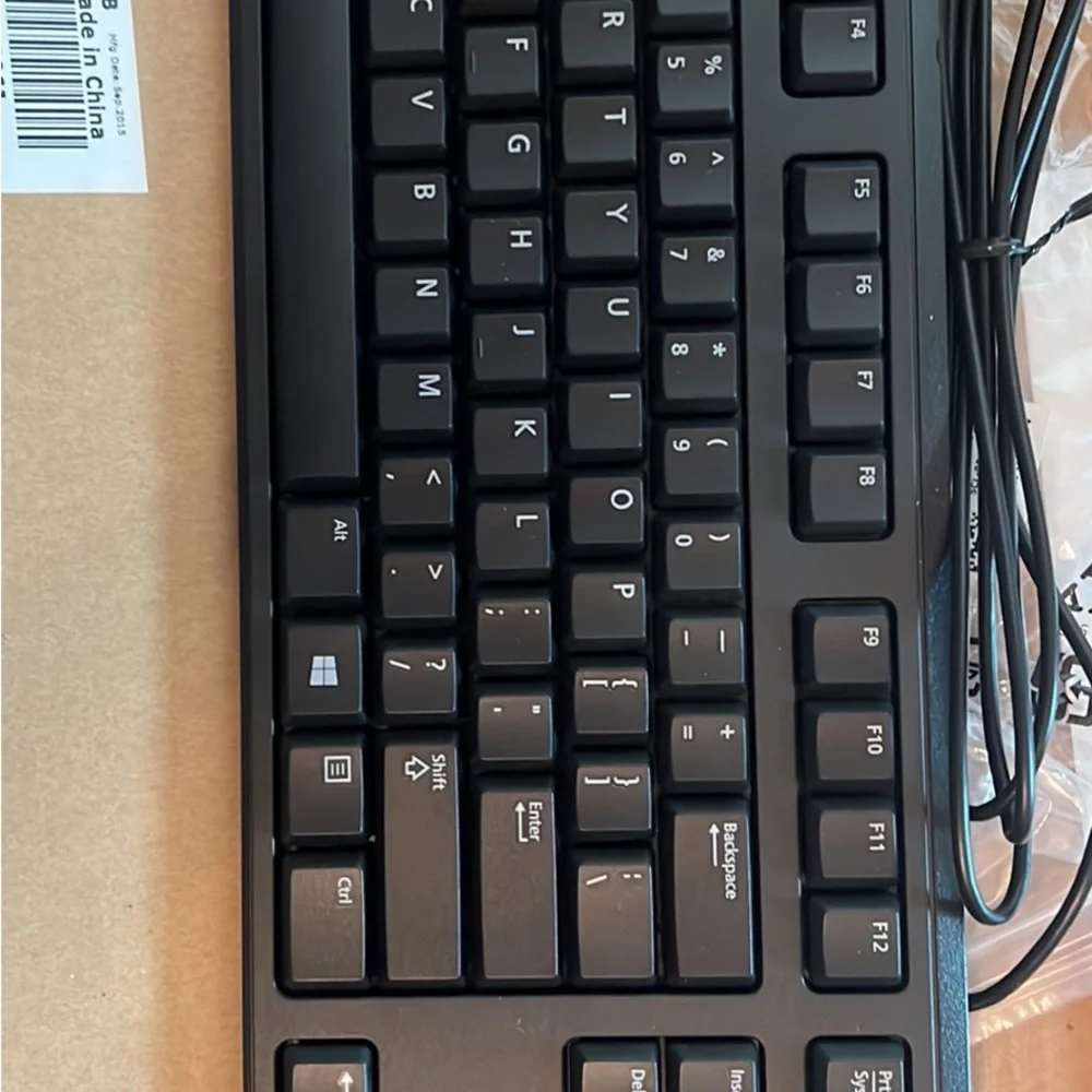 Dell computer keyboard and mouse